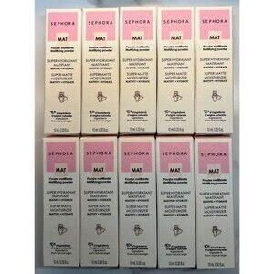 10 - Sephora Super Matte Moisturizer MAT .33 fl oz Travel Size